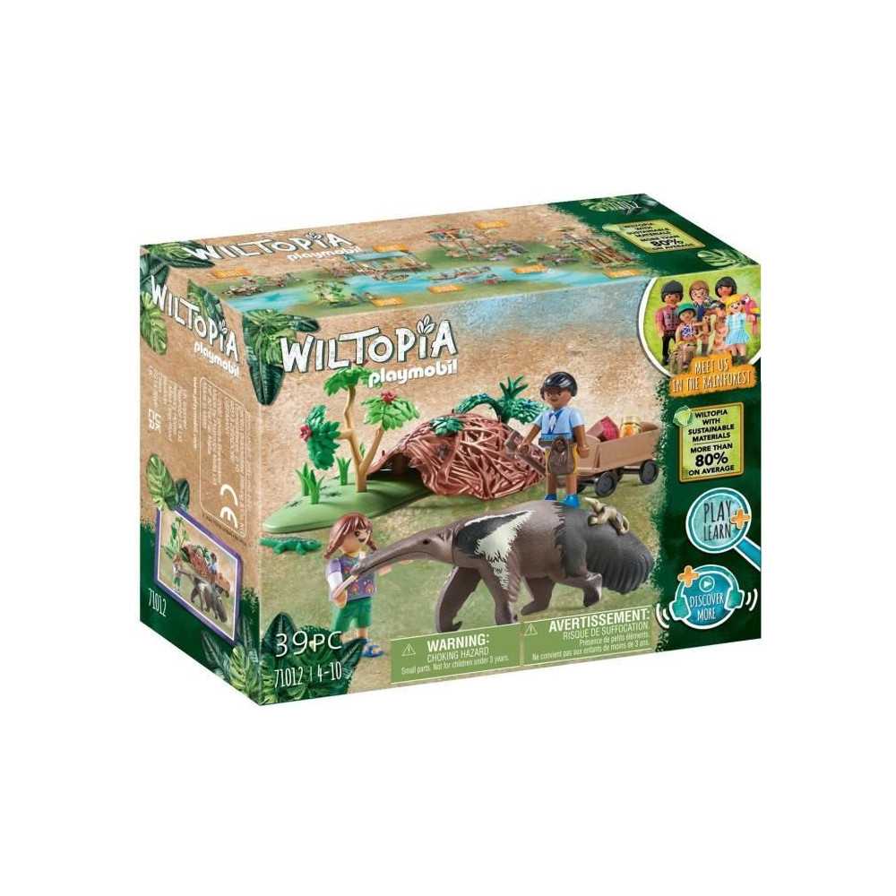 PLAYMOBIL - 71012 - Wiltopia - Fourmiliers - 39 pieces - Jouet pour en