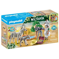 PLAYMOBIL 71295 Photographe avec déguisement et zebres
