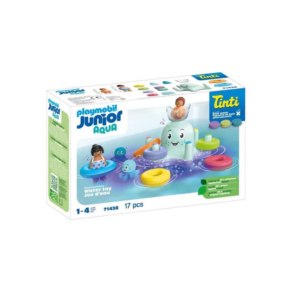 PLAYMOBIL Junior 71438 Manege pieuvre géante, Jouet pour le bain, Jun PLAYMOBIL Junior 71438 Manege pieuvre géante, Jouet pour le bain, Jun
