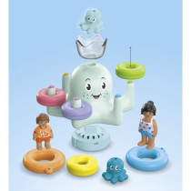 PLAYMOBIL Junior 71438 Manege pieuvre géante, Jouet pour le bain, Jun