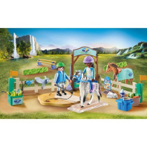PLAYMOBIL 71637 Arene d'équitation, Horses of Waterfall, 67 pieces, D