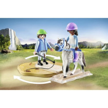 PLAYMOBIL 71637 Arene d'équitation, Horses of Waterfall, 67 pieces, D