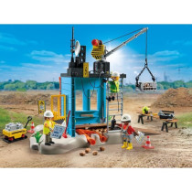 PLAYMOBIL - 71650 - Ouvriers et chantier