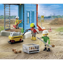 PLAYMOBIL - 71650 - Ouvriers et chantier