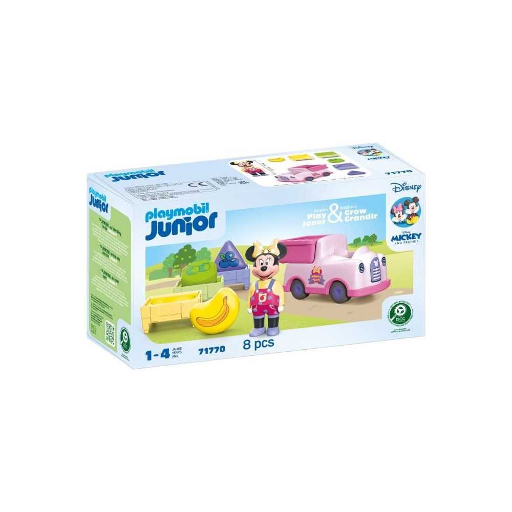 PLAYMOBIL Junior 71770 Minnie avec voiturette a fruits, Disney, 8 piec PLAYMOBIL Junior 71770 Minnie avec voiturette a fruits, Disney, 8 piec