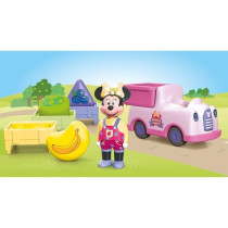 PLAYMOBIL Junior 71770 Minnie avec voiturette a fruits, Disney, 8 piec