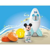 PLAYMOBIL Junior 71771 Mickey astronaute avec sa fusée, Disney, 5 pie