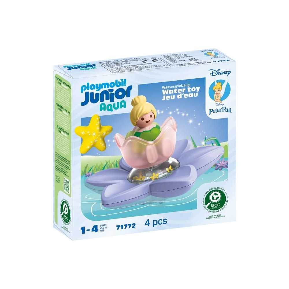PLAYMOBIL JUNIOR 71772 Fée Clochette et fleur, Disney, 4 pieces, Des