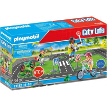 PLAYMOBIL - Classe sécurité routiere - Rouge - 71332