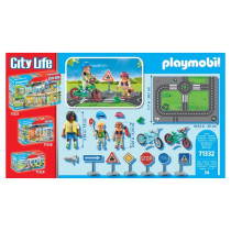 PLAYMOBIL - Classe sécurité routiere - Rouge - 71332
