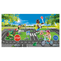 PLAYMOBIL - Classe sécurité routiere - Rouge - 71332