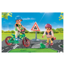 PLAYMOBIL - Classe sécurité routiere - Rouge - 71332