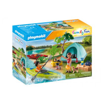 Playmobil 71425 Famille et tente, Le camping & loisirs