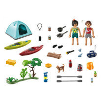 Playmobil 71425 Famille et tente, Le camping & loisirs