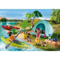 Playmobil 71425 Famille et tente, Le camping & loisirs