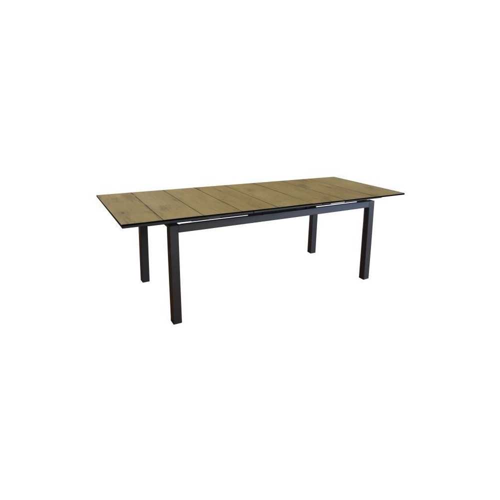 Table de jardin - Rectangulaire - Extensible - Structure en aluminium Table de jardin - Rectangulaire - Extensible - Structure en aluminium