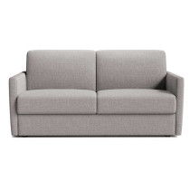 Canapé convertible express - 3 places - SMALL - Tissu como 20 ASH - 1