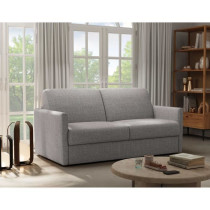 Canapé convertible express - 3 places - SMALL - Tissu como 20 ASH - 1