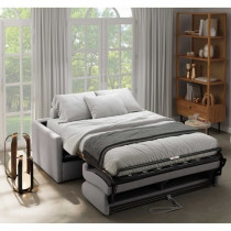 Canapé convertible express - 3 places - SMALL - Tissu como 20 ASH - 1