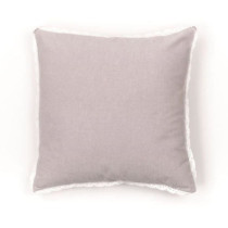Coussin - TODAY - CHARME - Chambray x Dentelle Berenice - 40 x 40 cm