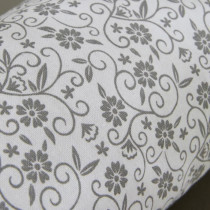 Coussin Polochon - TODAY - CHARME - Imprimé Craie Capucine - 45 x 15