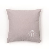 Coussin - TODAY - CHARME - Chambray x Petite broderie Berenice - 40 x