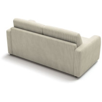 Canapé convertible express - 3 places - TOM - Tissu Lincoln 3 - 185 x