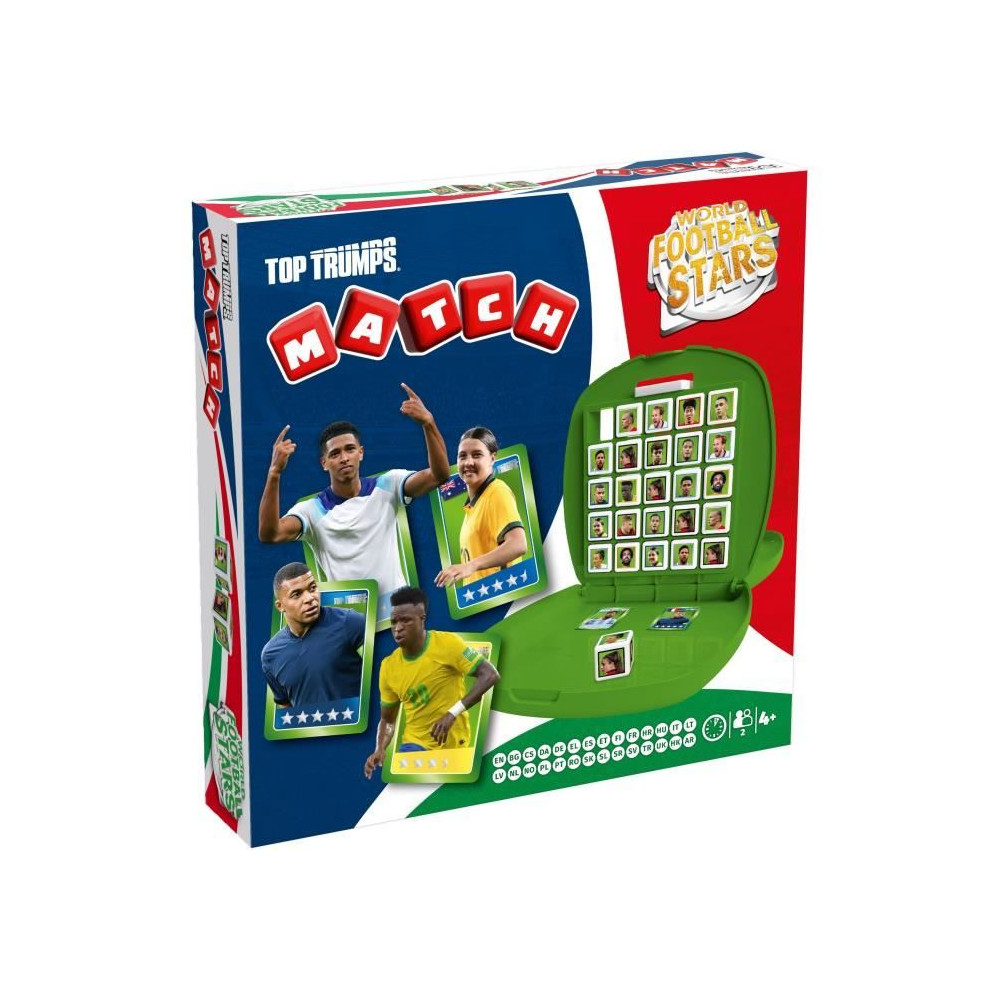 MATCH World Football Stars 2025 - Jeu de société - WINNING MOVES MATCH World Football Stars 2025 - Jeu de société - WINNING MOVES