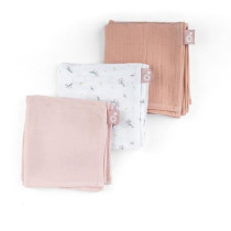 Lot de 3 langes - DOOMOO - Gaze de coton biologique - Certifié oeko-T