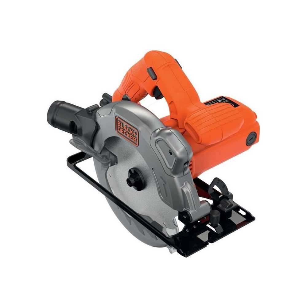 Scie Circulaire Filaire 1250W BLACK+DECKER (Livrée avec 1 lame + 1 gu Scie Circulaire Filaire 1250W BLACK+DECKER (Livrée avec 1 lame + 1 gu