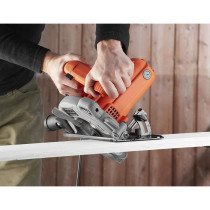Scie Circulaire Filaire 1250W BLACK+DECKER (Livrée avec 1 lame + 1 gu