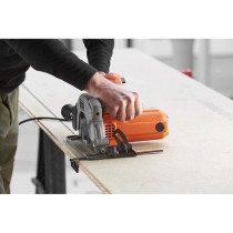 Scie Circulaire Filaire 1250W BLACK+DECKER (Livrée avec 1 lame + 1 gu