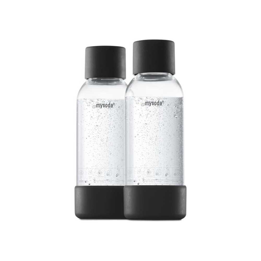 Machine a soda - MYSODA - Pack de 2 bouteilles PET et Biocomposite 0,5