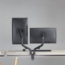 Bras articulés double - OPLITE - MT10 - Noir - Ergonomique - Réglabl