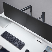 Bras articulés double - OPLITE - MT10 - Noir - Ergonomique - Réglabl