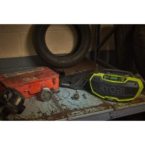 RYOBI - Radio de chantier 18V ONE+ stéréo Bluetooth AM/FM - port de