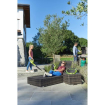 RYOBI - Radio de chantier 18V ONE+ stéréo Bluetooth AM/FM - port de