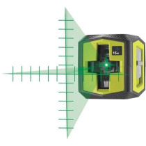 RYOBI - Laser croix vert avec traits de repere - portée 15 m - préci