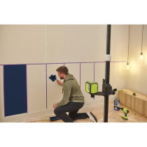 RYOBI - Laser croix vert avec traits de repere - portée 15 m - préci