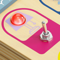 Interrupteur Busy Board, Jeu éducatif, pour apprendre a appuyer/tourn
