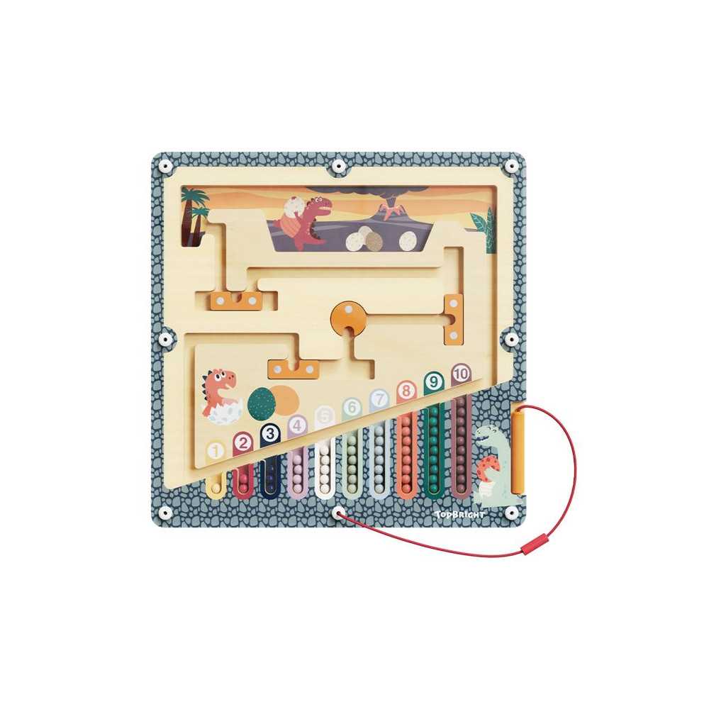Labyrinthe de l'oeuf de Dinosaure - TOP BRIGHT - Stylo Magnétique - T Labyrinthe de l'oeuf de Dinosaure - TOP BRIGHT - Stylo Magnétique - T
