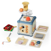Cube multiactivités 10 en 1 en bois, Jeu éducatif, Des 12 mois, Topb