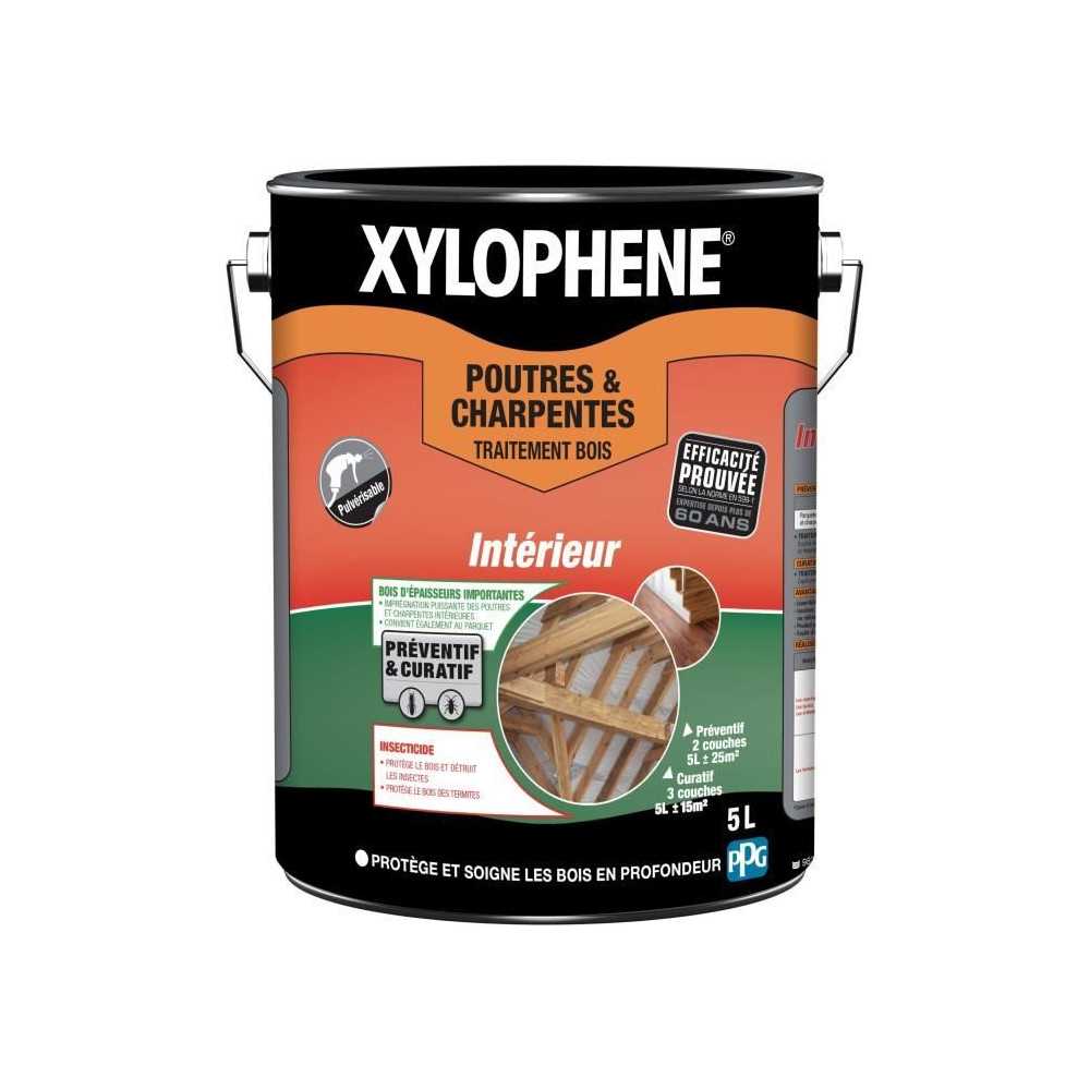 Traitement poutres & charpentes - XYLOPHENE - 5 L Traitement poutres & charpentes - XYLOPHENE - 5 L