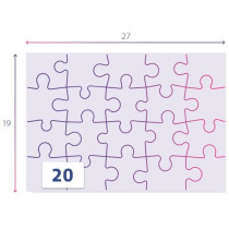 CLEMENTONI - 2x20 pieces - Pat' Patrouille