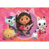 Puzzle - CLEMENTONI - Gabby s Dollhouse - 2 x 20 pieces - Pour enfants