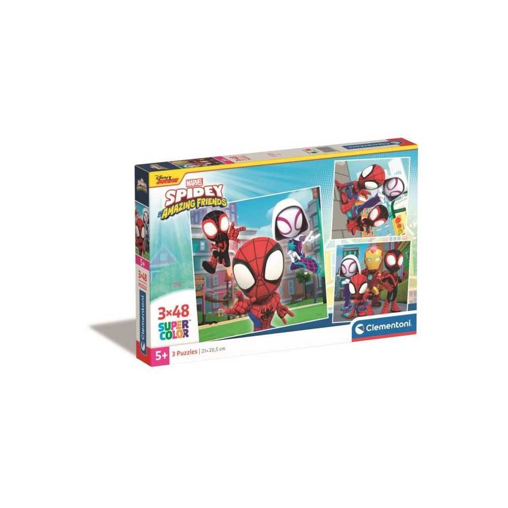 CLEMENTONI - 3x48 pieces - Spidey et ses amis extraordinaires CLEMENTONI - 3x48 pieces - Spidey et ses amis extraordinaires