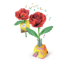 CLEMENTONI - Crée tes fleurs - Rose