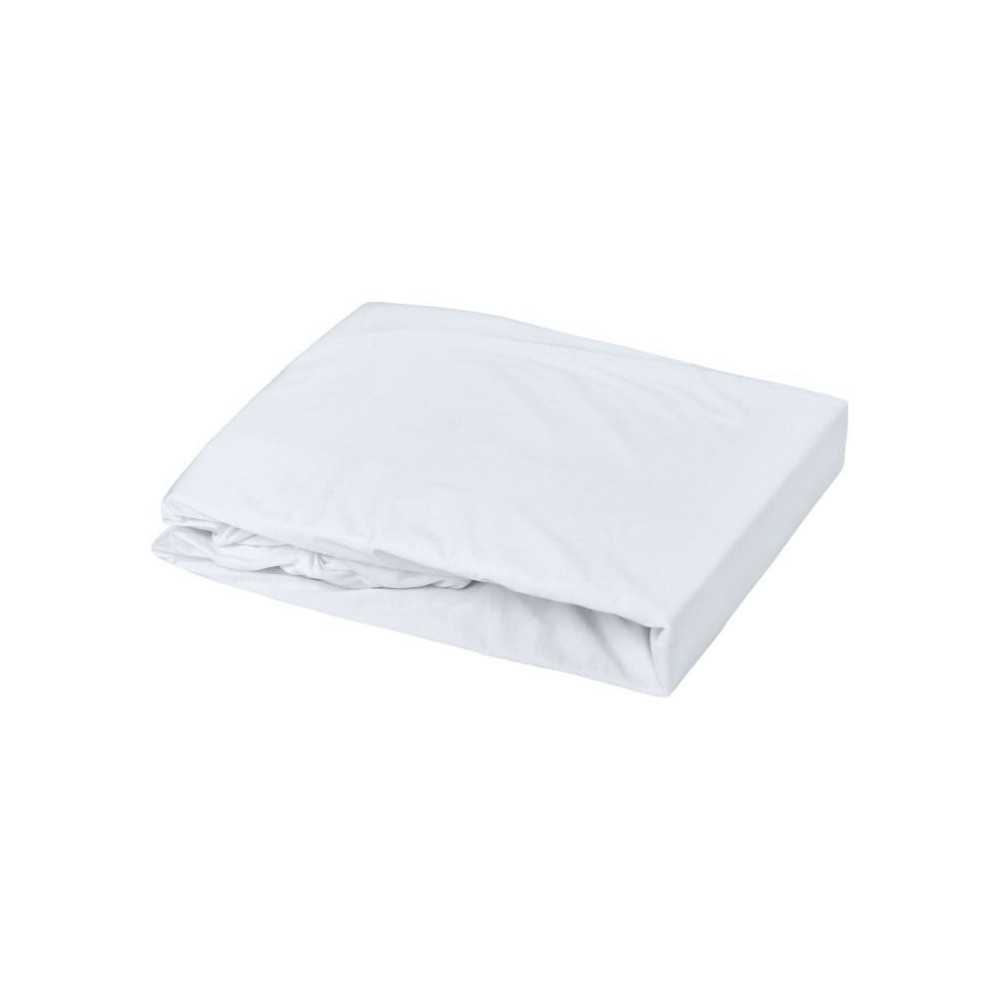DOMIVA Drap housse Light jersey - 130 g/m² - 70 x 140 cm - Bleu DOMIVA Drap housse Light jersey - 130 g/m² - 70 x 140 cm - Bleu