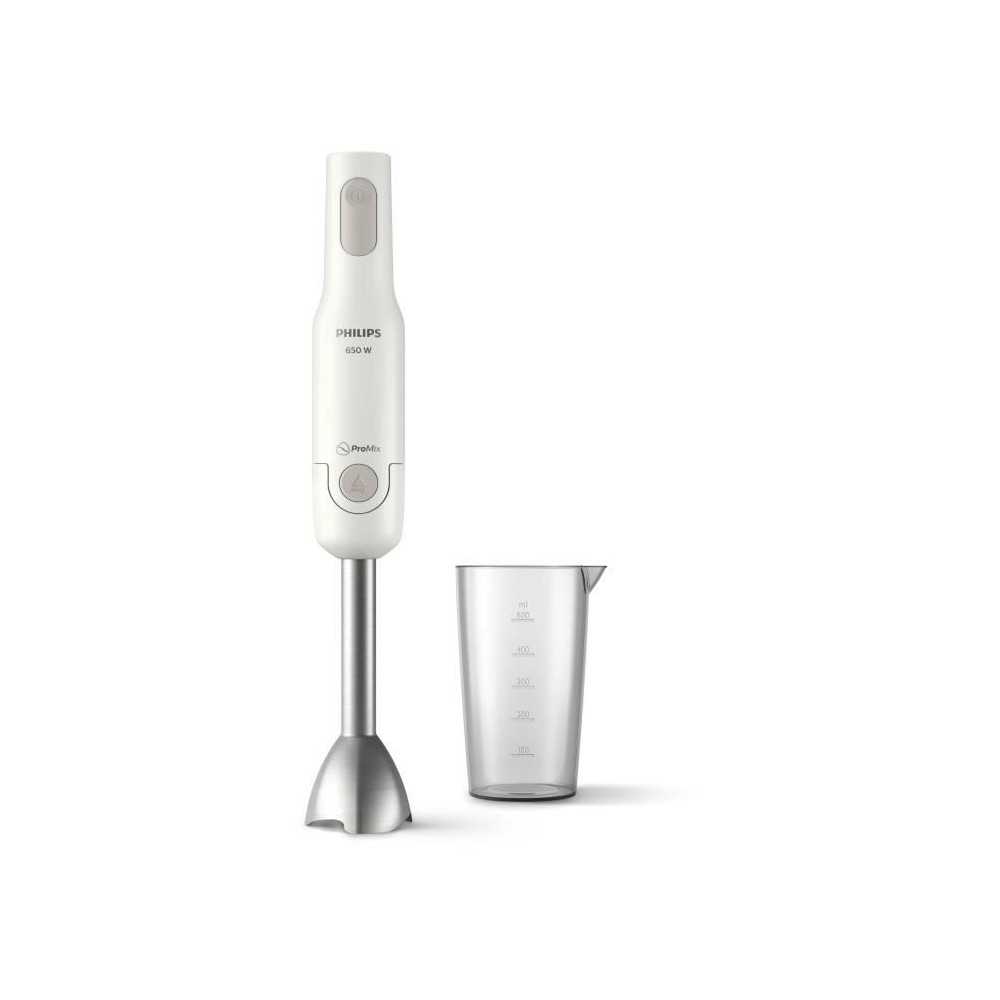 Mixeur plongeant ProMix - PHILIPS - HR2534/00 - 650 W - 1 vitesse - Bl Mixeur plongeant ProMix - PHILIPS - HR2534/00 - 650 W - 1 vitesse - Bl