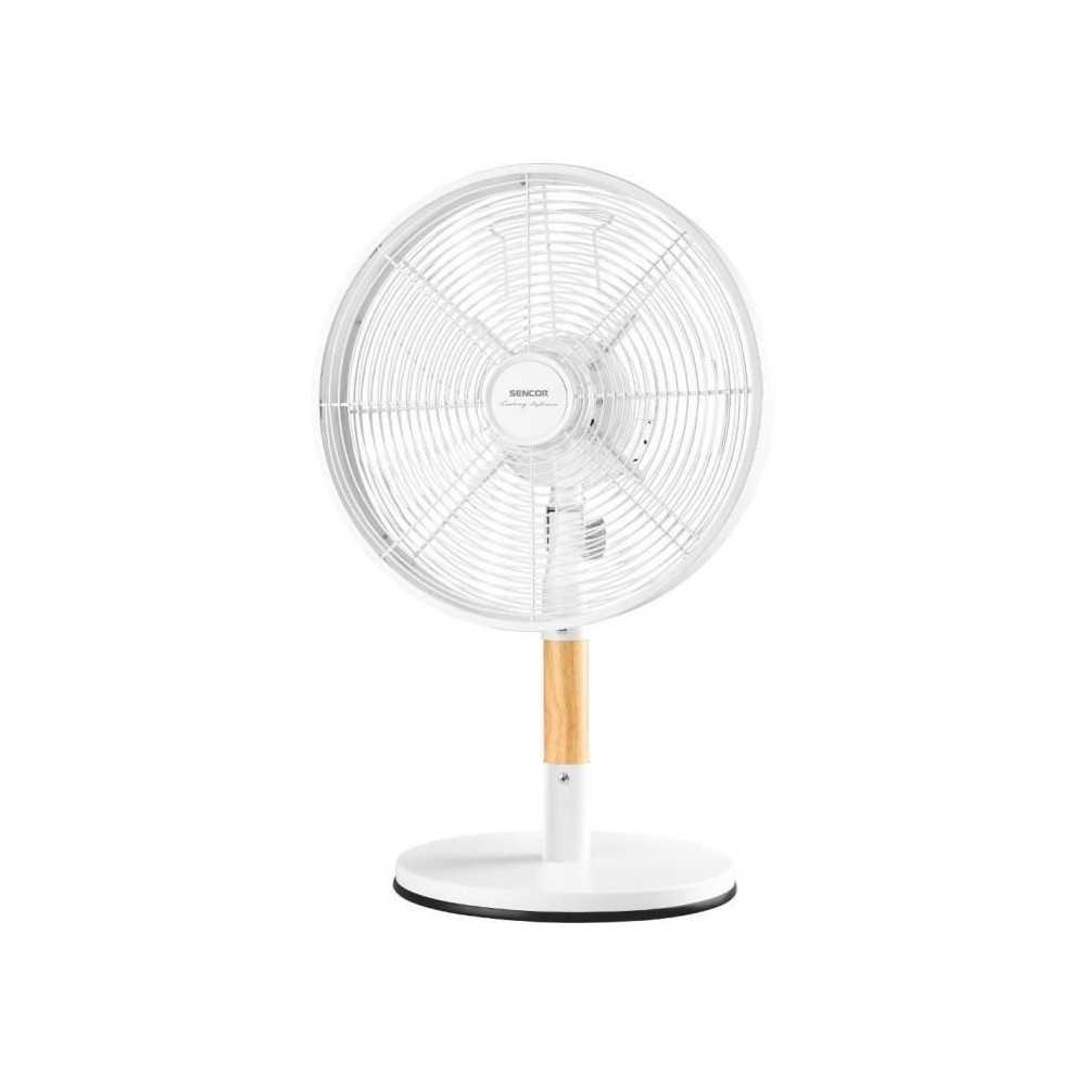 Ventilateur de bureau - SENCOR - SFE 3080WH - 3 vitesses - Oscillation